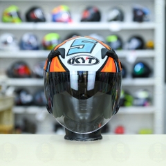 Nón 3/4 2 kính KYT VENOM Masia - FREESHIP