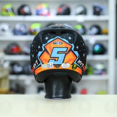 Nón 3/4 2 kính KYT VENOM Masia - FREESHIP