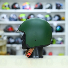 Mũ 3/4 Royal M139 Xanh Lính Nhám 2024 FREESHIP