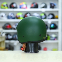 Mũ 3/4 Royal M139 Xanh Lính Nhám 2024 FREESHIP