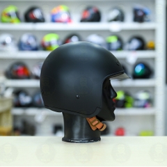 Mũ 3/4 Royal M139 Đen Nhám 2024 FREESHIP