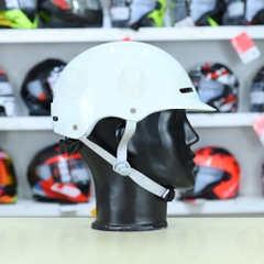 Nón POC CREATION P20 FREESHIP - Trắng Xám