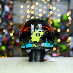 Mũ Fullface LS2 FF800 KPA 2 Kính Đen Vàng Đỏ Drop FREESHIP + Tặng Pinlock