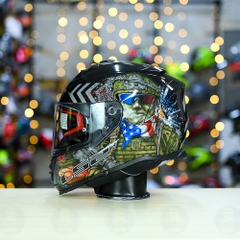 Mũ Fullface LS2 FF800 KPA 2 Kính Commando FREESHIP + Tặng Pinlock -