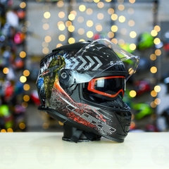 Mũ Fullface LS2 FF800 KPA 2 Kính Commando FREESHIP + Tặng Pinlock -