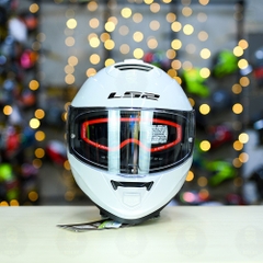 Mũ Fullface LS2 FF800 KPA 2 Kính Trắng Camay Bóng FREESHIP + Tặng Pinlock