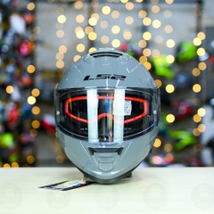 Mũ Fullface LS2 FF800 KPA 2 Xi Măng Bóng FREESHIP + Tặng Pinlock