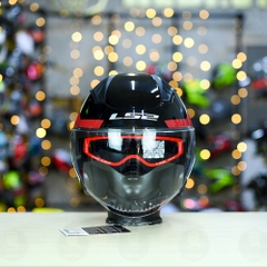 Mũ 3/4 LS2 OF600 COPTER Đen Đỏ Xanh Rise FREESHIP