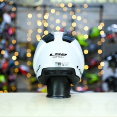 Mũ 3/4 LS2 OF600 COPTER II Trắng bóng FREESHIP