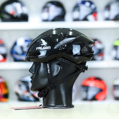 Nón Poc Falcon F01 Feeship - Đen Bóng