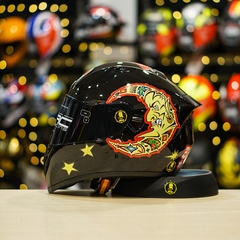 Tem Decal AGV Sun & Moon Cho Nón Fullface - Không Nón - FREESHIP