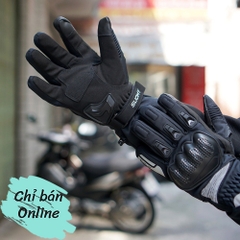 Găng Tay Suomy 06 Chống Nước Giữ Ấm Dài Đen