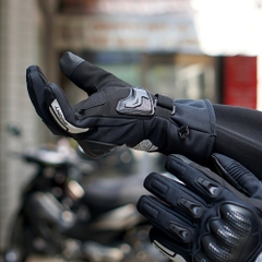 Găng Tay Suomy 06 Chống Nước Giữ Ấm Dài Đen