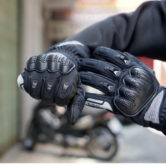 Găng Tay Suomy 06 Chống Nước Giữ Ấm Dài Đen