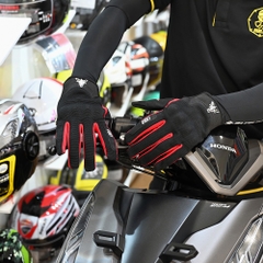 Găng tay EGO Dài Đen Đỏ FREESHIP