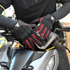 Găng tay EGO Dài Đen Đỏ FREESHIP