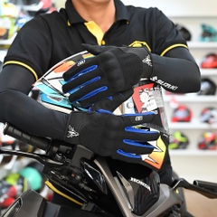 Găng tay EGO Dài Đen Xanh Dương FREESHIP