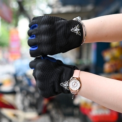 Găng tay EGO Ngắn Đen Xanh Dương FREESHIP