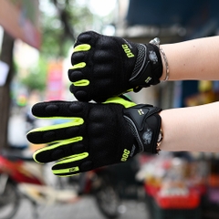 Găng Tay POC PG09 Dài Đen Xanh Vàng Freeship