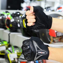 Găng Tay Suomy SU-H10 Đen Ngắn FREESHIP