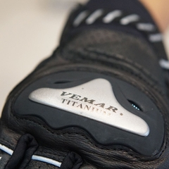 Găng Tay Vemar VE-177 Da Titanium Đen FREESHIP