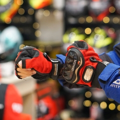 Găng Tay Probiker Ngắn Đỏ