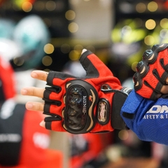 Găng Tay Probiker Ngắn Đỏ