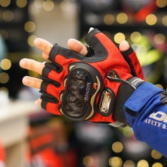 Găng Tay Probiker Ngắn Đỏ