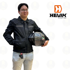 Áo giáp bảo hộ thời trang HEVIK Neptune - Áo Hoodie bảo hộ Motor