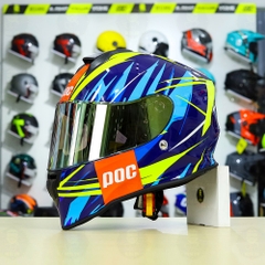 Mũ Fullface POC REVO Camo Xanh Vàng  FREESHIP