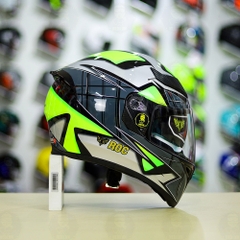 Mũ Fullface ROC 05 K3SV LIQUEFY Xanh Bóng FREESHIP