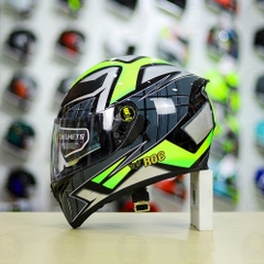 Mũ Fullface ROC 05 K3SV LIQUEFY Xanh Bóng FREESHIP