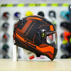 Mũ Fullface LS2 FF353 T2 Đen Đỏ Nhám FREESHIP