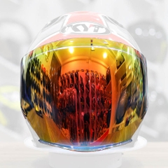 Kính Mũ 3/4 KYT NFJ Revo Đỏ Nhạt - Freeship