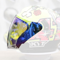 Kính KYT NFJ Revo Xanh Nhạt - Freeship