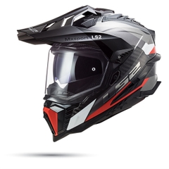 Mũ Dual Sport LS2 MX701 Explorer Carbon Full Graphics Freeship