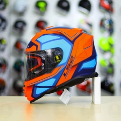 Mũ Fullface LS2 FF800 KPA 2 Kính Xanh Cam Nhám FREESHIP + Tặng Pinlock