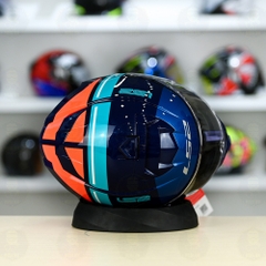 Mũ Fullface LS2 FF800 KPA 2 Kính Tím Xanh Cam Bóng FREESHIP + Tặng Pinlock