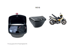 Thùng Giữa Đen 10L G10N