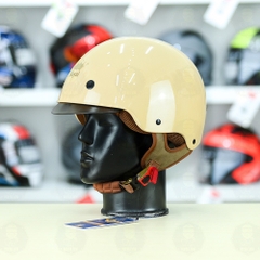 Mũ 1/2 kính âm Royal M239 Sữa Bóng FREESHIP