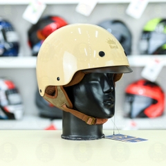Mũ 1/2 kính âm Royal M239 Sữa Bóng FREESHIP