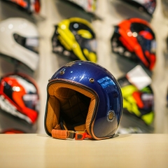 Mũ 3/4 ROYAL M20C Ruby Xanh Mực Bóng FREESHIP