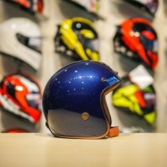 Mũ 3/4 ROYAL M20C Ruby Xanh Mực Bóng FREESHIP