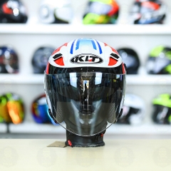 Nón 3/4 2 kính KLT Kasma Dragon Boy FREESHIP