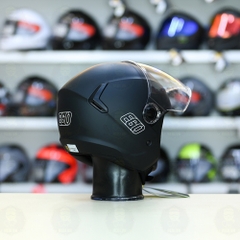 Mũ 3/4 EGO E31 Đen Nhám Gọn Nhẹ FREESHIP