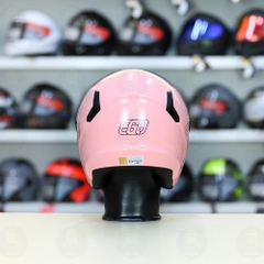 Mũ 3/4 EGO E31 Hồng Bóng Gọn Nhẹ FREESHIP