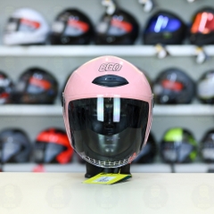 Mũ 3/4 EGO E31 Hồng Bóng Gọn Nhẹ FREESHIP