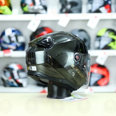 Mũ 3/4 LS2 OF603 INFINITY Xám Xước Bóng Fiberglass FREESHIP