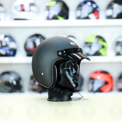 Mũ 3/4 NIC N03 Carbon 3K Nhám FREESHIP