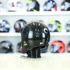 Mũ 3/4 NIC N03 Carbon 9K FREESHIP